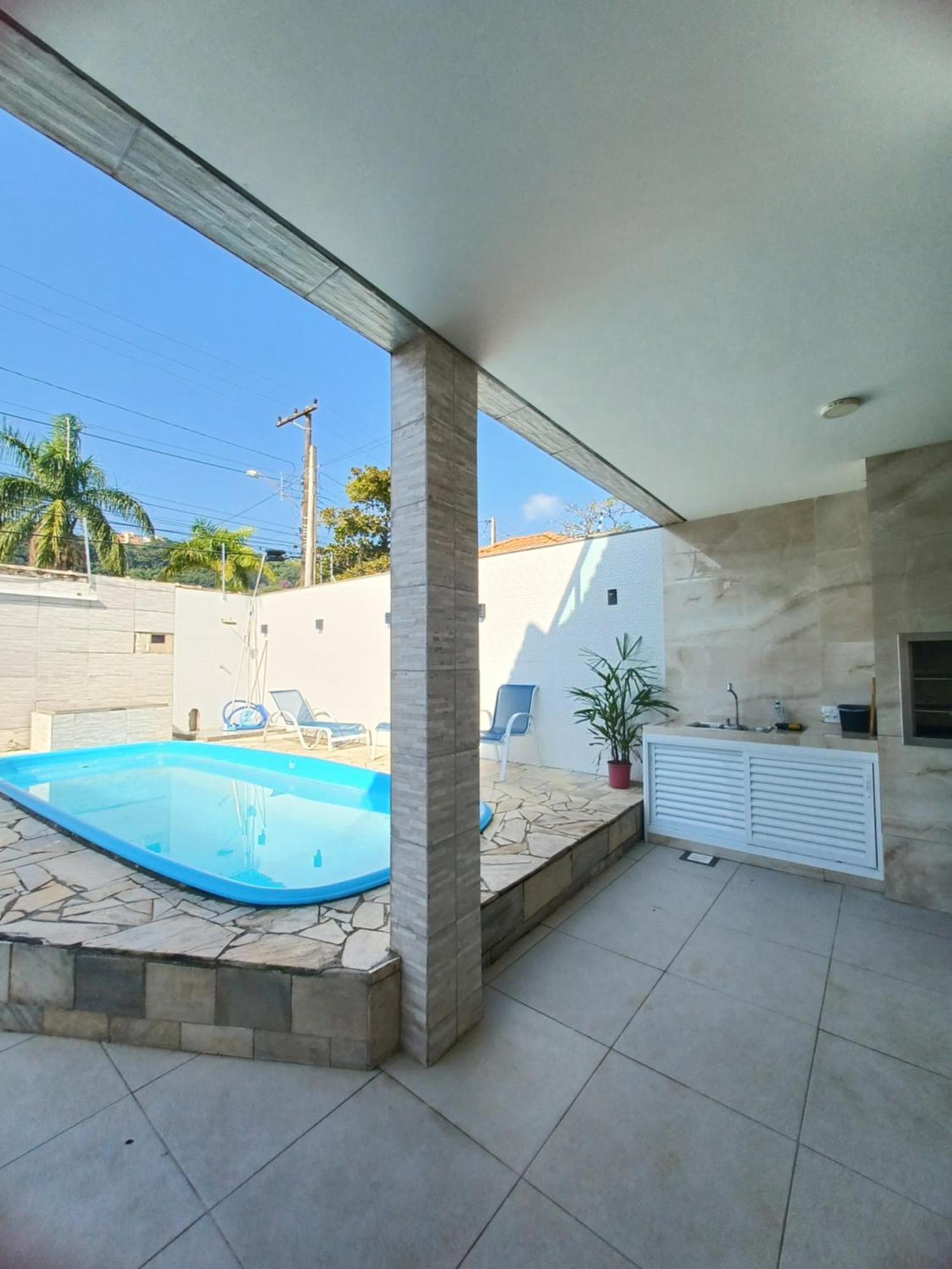 Casa Praia Do Pernambuco Guaruja Temporada Guarujá Exteriör bild